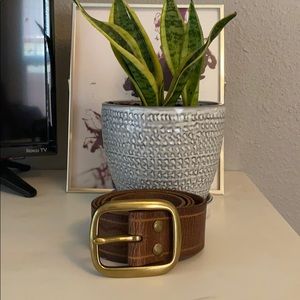 Lucky Brand Leather belt, never worn